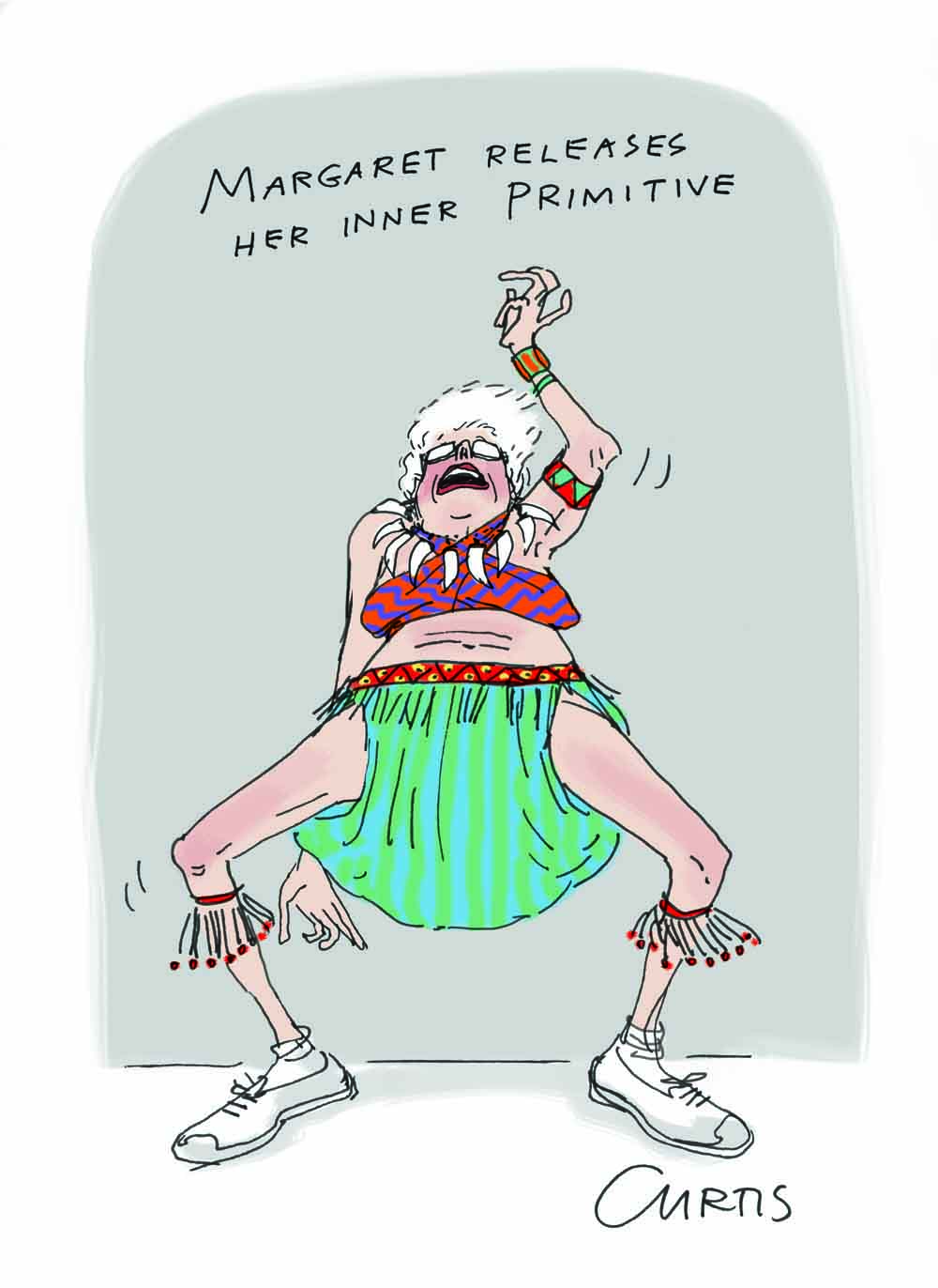 old lady dancing cartoon | cluestolife